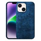 For iPhone 14 Plus Turn Fur Magsafe Magnetic Phone Case(Blue) - 1