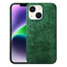 For iPhone 14 Turn Fur Magsafe Magnetic Phone Case(Green) - 1