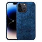For iPhone 14 Pro Turn Fur Magsafe Magnetic Phone Case(Blue) - 1