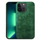 For iPhone 13 Pro Max Turn Fur Magsafe Magnetic Phone Case(Green) - 1