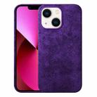 For iPhone 13 Turn Fur Magsafe Magnetic Phone Case(Dark Purple) - 1
