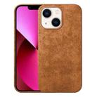 For iPhone 13 Turn Fur Magsafe Magnetic Phone Case(Golden Brown) - 1