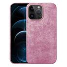 For iPhone 12 Pro Max Turn Fur Magsafe Magnetic Phone Case(Pink) - 1