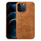 For iPhone 12 Pro Max Turn Fur Magsafe Magnetic Phone Case(Golden Brown) - 1