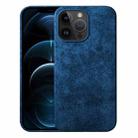For iPhone 12 Pro Max Turn Fur Magsafe Magnetic Phone Case(Blue) - 1