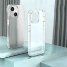 For iPhone 15 Plus Armor Frosted Phone Case(Translucent) - 1