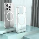 For iPhone 15 Pro Armor MagSafe Magnetic Phone Case(Translucent) - 1