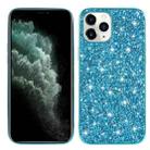 For iPhone 15 Pro Max Glitter Powder TPU Phone Case(Blue) - 1