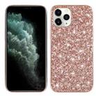 For iPhone 15 Pro Glitter Powder TPU Phone Case(Rose Gold) - 1