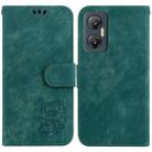 For Infinix Hot 20 5G Little Tiger Embossed Leather Phone Case(Green) - 1