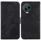 For Infinix Note 12 2023 / 12 Pro 4G Little Tiger Embossed Leather Phone Case(Black) - 1