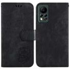 For Infinix Hot 11s NFC X6812B Little Tiger Embossed Leather Phone Case(Black) - 1