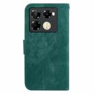 For Infinix Note 40 Pro 4G / 5G Little Tiger Embossed Leather Phone Case(Green) - 3