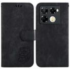 For Infinix Note 40 Pro+ Little Tiger Embossed Leather Phone Case(Black) - 1