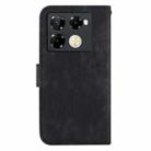 For Infinix Note 40 Pro+ Little Tiger Embossed Leather Phone Case(Black) - 3