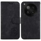 For Infinix Zero 40 4G / 5G Little Tiger Embossed Leather Phone Case(Black) - 1