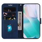 For Sony Xperia 1 III Little Tiger Embossed Leather Phone Case(Dark Blue) - 4