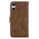 For Sony Xperia 10 VI Little Tiger Embossed Leather Phone Case(Brown) - 3