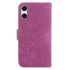 For Sony Xperia 10 VI Little Tiger Embossed Leather Phone Case(Rose Red) - 3