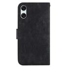 For Sony Xperia 10 VI Little Tiger Embossed Leather Phone Case(Black) - 3