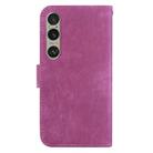 For Sony Xperia 1 VI Little Tiger Embossed Leather Phone Case(Rose Red) - 3