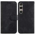 For Sony Xperia 1 VI Little Tiger Embossed Leather Phone Case(Black) - 1