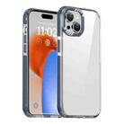 For iPhone 15 Plus iPAKY MT Series Transparent PC+TPU Phone Case(Blue) - 1