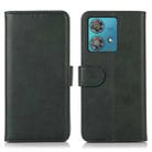 For Motorola Edge 40 Neo Cow Texture Leather Phone Case(Green) - 1