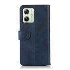 For Motorola Moto G64 5G Cow Texture Leather Phone Case(Blue) - 3