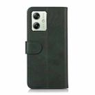 For Motorola Moto G64 5G Cow Texture Leather Phone Case(Green) - 3