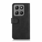 For Motorola Moto G15 4G / G05 Cow Texture Leather Phone Case(Black) - 3
