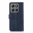 For Motorola Moto G15 4G / G05 Cow Texture Leather Phone Case(Blue) - 3