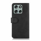For Motorola Moto G56 5G Cow Texture Leather Phone Case(Black) - 3