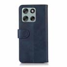 For Motorola Moto G56 5G Cow Texture Leather Phone Case(Blue) - 3