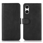 For Sony Xperia 10 VI Cow Texture Leather Phone Case(Black) - 1