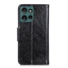 For Motorola Edge 50 5G Global Nappa Texture Flip Leather Phone Case(Black) - 3