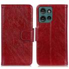 For Motorola Edge 50 Neo Nappa Texture Flip Leather Phone Case(Red) - 1