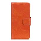 For Motorola Moto G75 5G Nappa Texture Flip Leather Phone Case(Orange) - 2