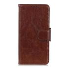 For Motorola Moto G75 5G Nappa Texture Flip Leather Phone Case(Brown) - 2