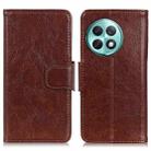 For OnePlus Ace 2 Pro Nappa Texture Flip Leather Phone Case(Brown) - 1