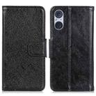 For Sony Xperia 5 V Nappa Texture Flip Leather Phone Case(Black) - 1