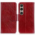 For Sony Xperia 1 IV Nappa Texture Flip Leather Phone Case(Red) - 1