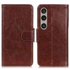 For Sony Xperia 1 IV Nappa Texture Flip Leather Phone Case(Brown) - 1