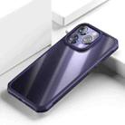 For iPhone 15 Pro iPAKY Dawn Series Transparent PC+TPU Phone Case(Purple) - 1