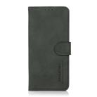 For Motorola Moto G55 5G KHAZNEH Matte Texture Leather Phone Case(Green) - 3