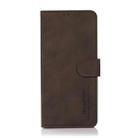 For Motorola Moto G15 4G / G05 KHAZNEH Matte Texture Leather Phone Case(Brown) - 2