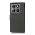 For Motorola Moto G15 4G / G05 KHAZNEH Matte Texture Leather Phone Case(Green) - 3