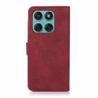 For Motorola Edge 60 Fusion KHAZNEH Matte Texture Leather Phone Case(Red) - 3