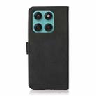 For Motorola Edge 60 Fusion KHAZNEH Matte Texture Leather Phone Case(Black) - 3