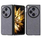 For OPPO Find N3 ABEEL Diamond Black Edge Phone Case(Jewel Black) - 1